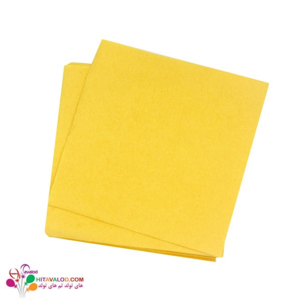 دستمال معمولی زرد