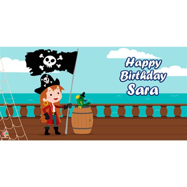 بنر تولد تم دزدان دریایی